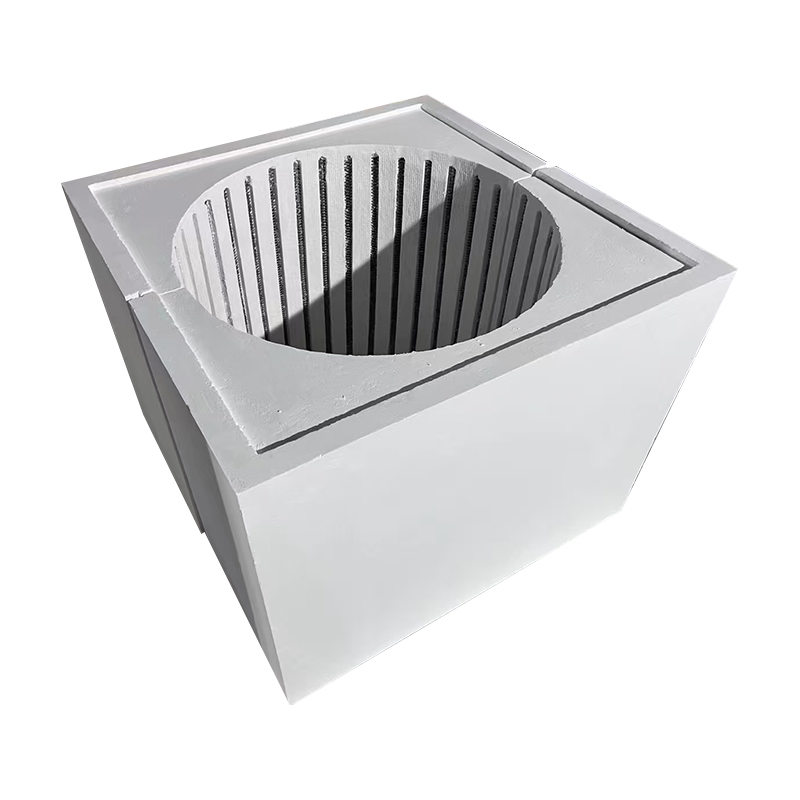 Blok modułu grzewczego z włókna ceramicznego do pieca oporowego
