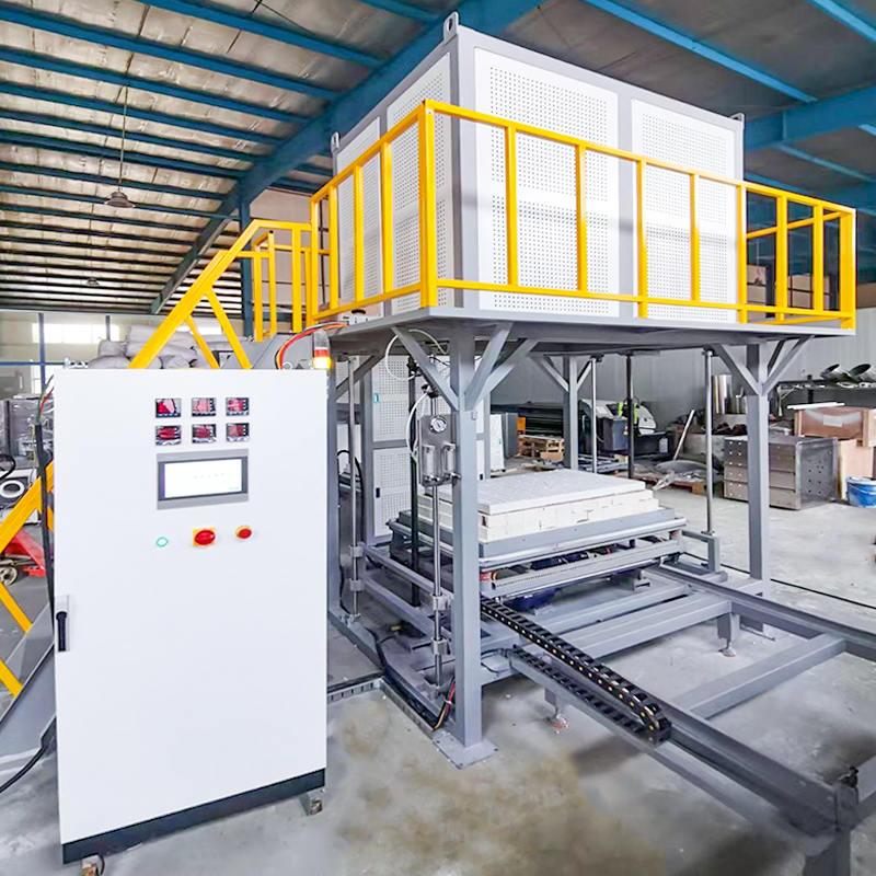 Przemysłowy piec do spiekania podnoszący