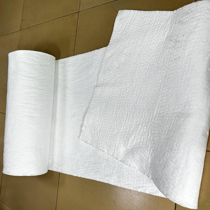 Ognioodporny silikonowy koc z włókna ceramicznego